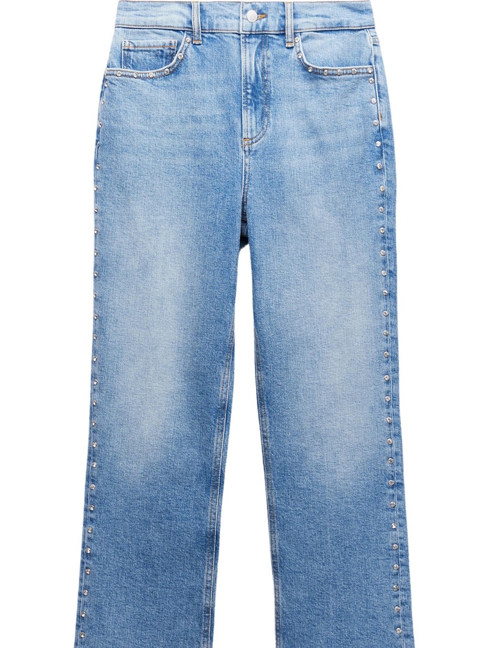 Zara The Dreed Flare Rhinestone Jeans